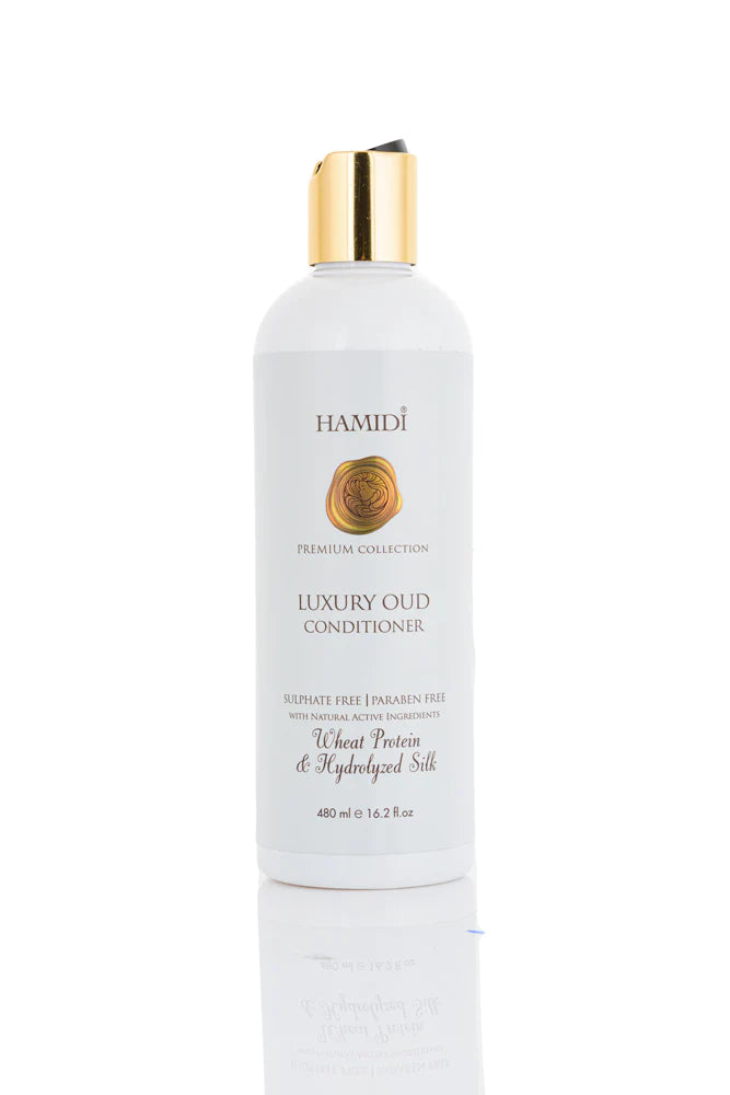 LUXURY OUD SHAMPOO 480ML COLLECTION - HAMIDI - DOZEN (12 pieces)