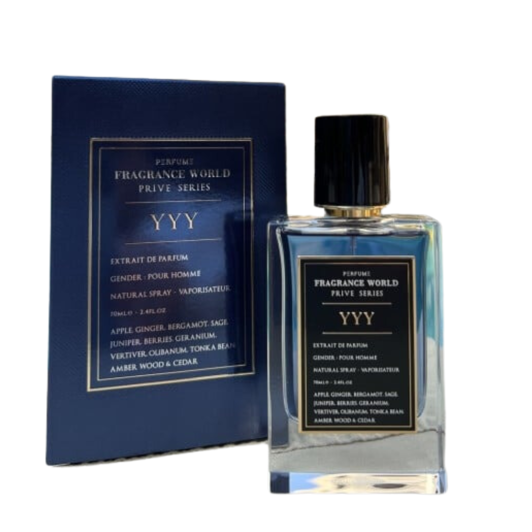 PRIVE SERIES 70ML COLLECTION - FRAGRANCE WORLD  - DOZEN (12 Pieces)