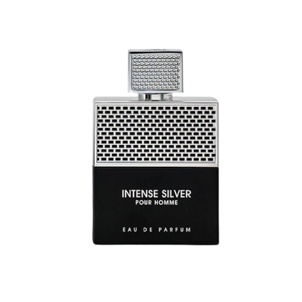 INTENSE SILVER POUR HOMME - FRAGRANCE WORLD  - DOZEN (12 Pieces)