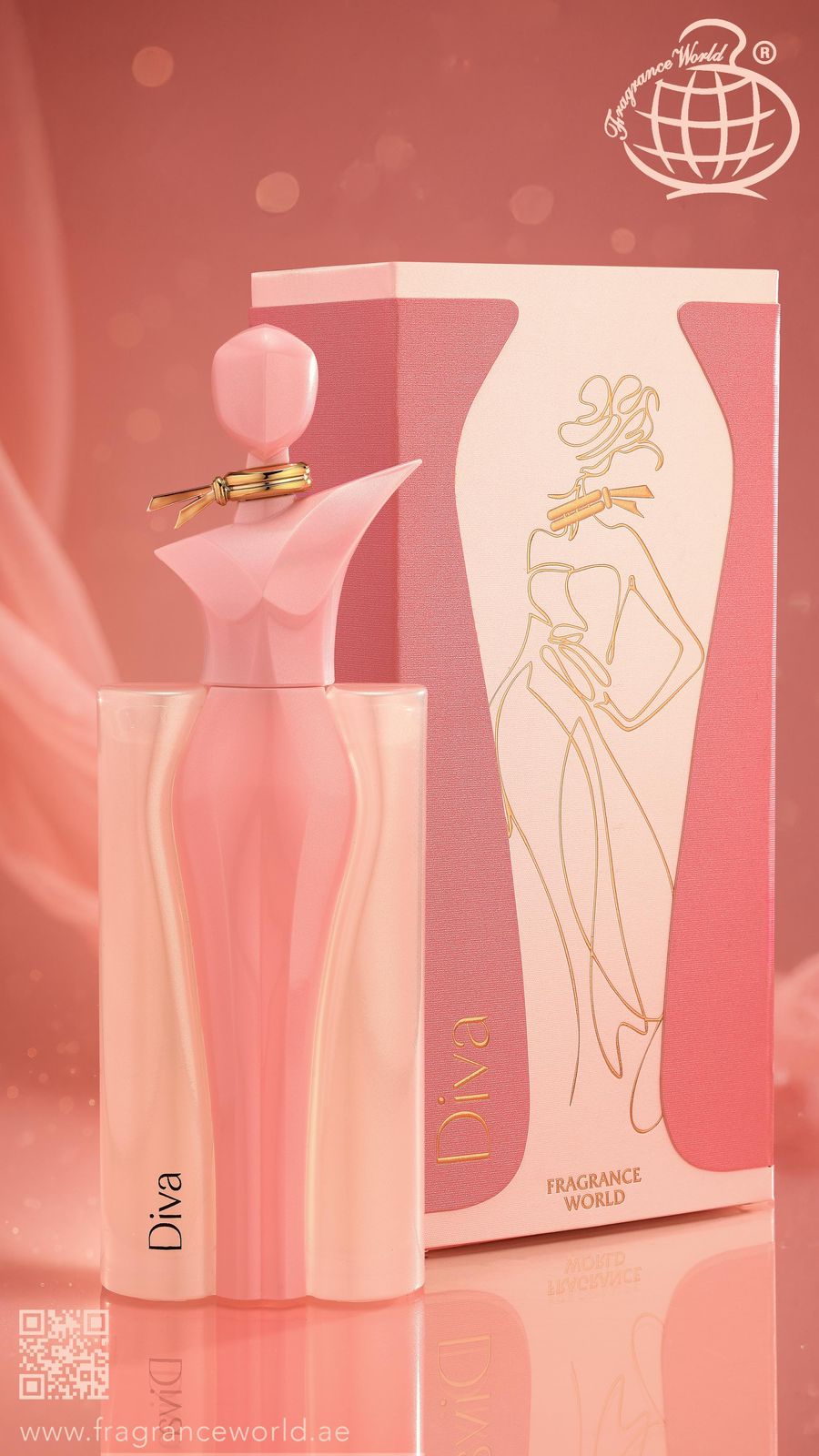 DIVA 100ML - FRAGRANCE WORLD  - DOZEN (12 Pieces)