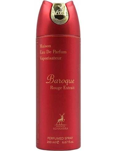 DEO PERFUMED SPRAY BOROQUE 200ML - AL HAMBRA -DOZEN (12 pieces)