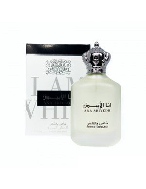 HAIR MIST PERFUME ANA ABIYEDH 50ML- ARD ALZAAFARAN - DOZEN (12 pieces)