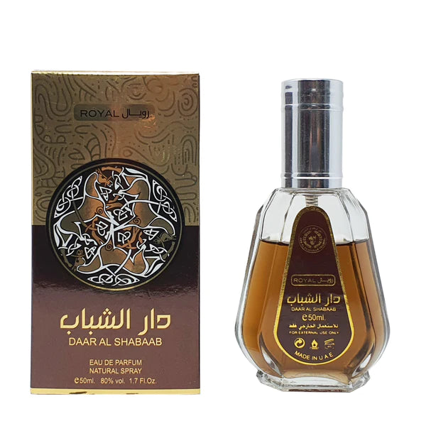 SPRAY DAR AL SHABAB 50ML - ARD AL ZAAFARAN -DOZEN (12 pieces)