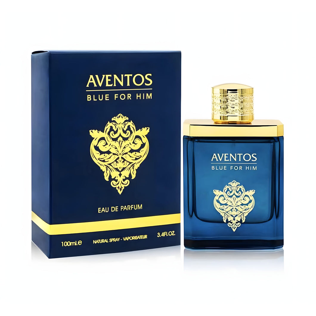 AVENTOS BLUE FOR HIM 100ML - FRAGRANCE WORLD - DOZEN (12 Pieces)