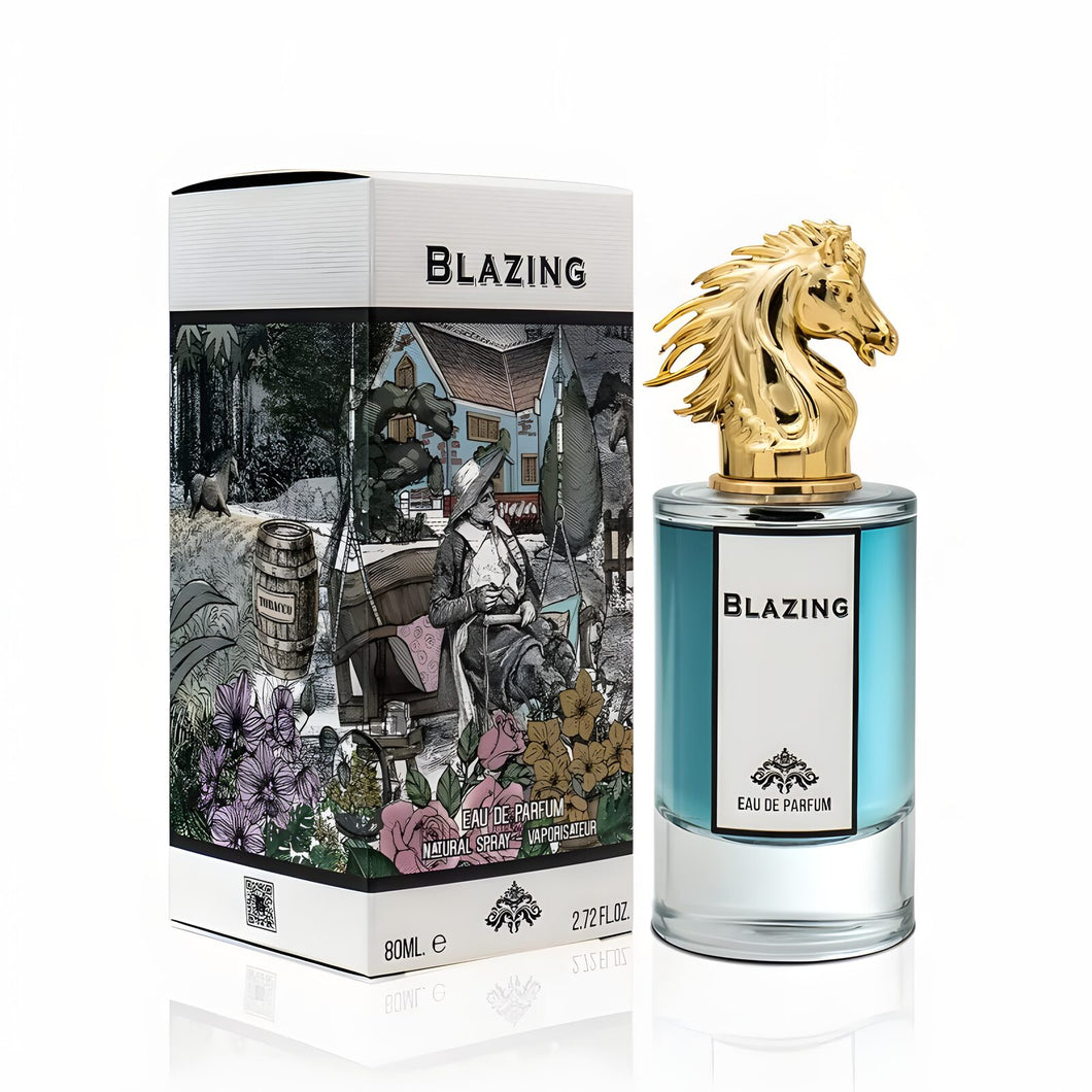 BLAZING 80ML - FRAGRANCE WORLD  - DOZEN (12 Pieces)