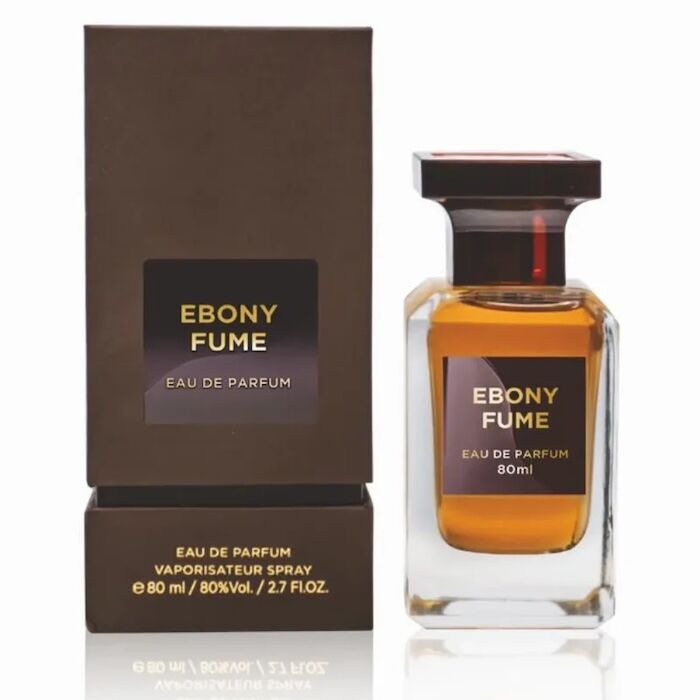 EBONY FUME 80ML - FRAGRANCE WORLD  - DOZEN (12 Pieces)