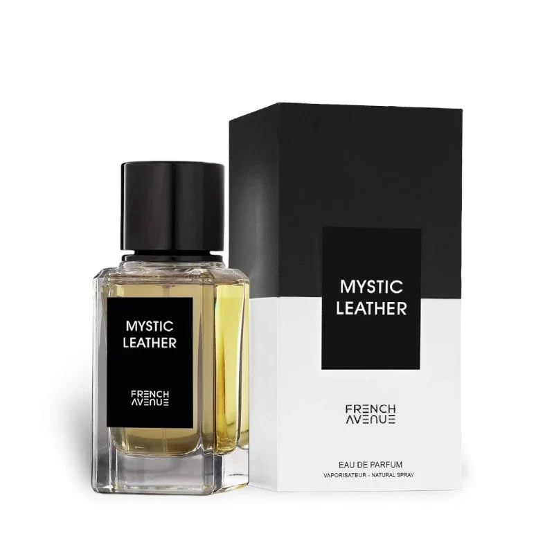 MYSTIC LEATHER FRENCH AVENUE 100ML - FRAGRANCE WORLD - DOZEN (12 Pieces)