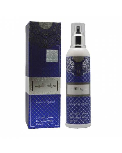 PERFUMED WATER SAYAAD AL QULOOB 250ML - ARD ALZAAFARAN - DOZEN (12 pieces)