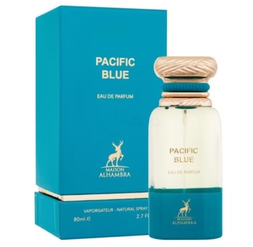 PACIFIC BLUE 80ML - AL HAMBRA -DOZEN (12 pieces)