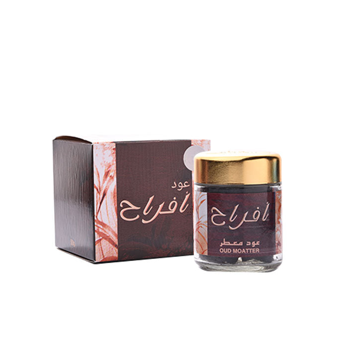 BAKHOOR OUD MU ATTAR AFRAH 50G - BANAFA - DOZEN (12 pieces)