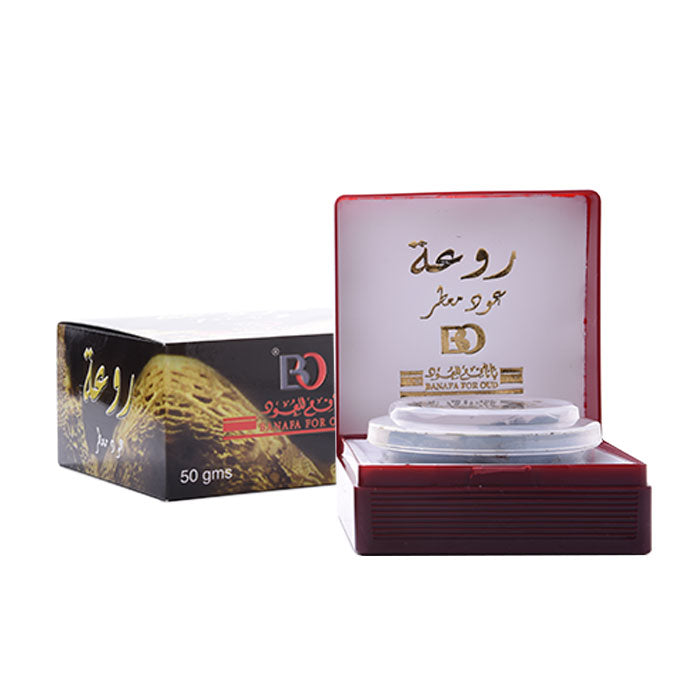 BAKHOOR OUD RAWEA 50G - BANAFA - DOZEN (12 pieces)