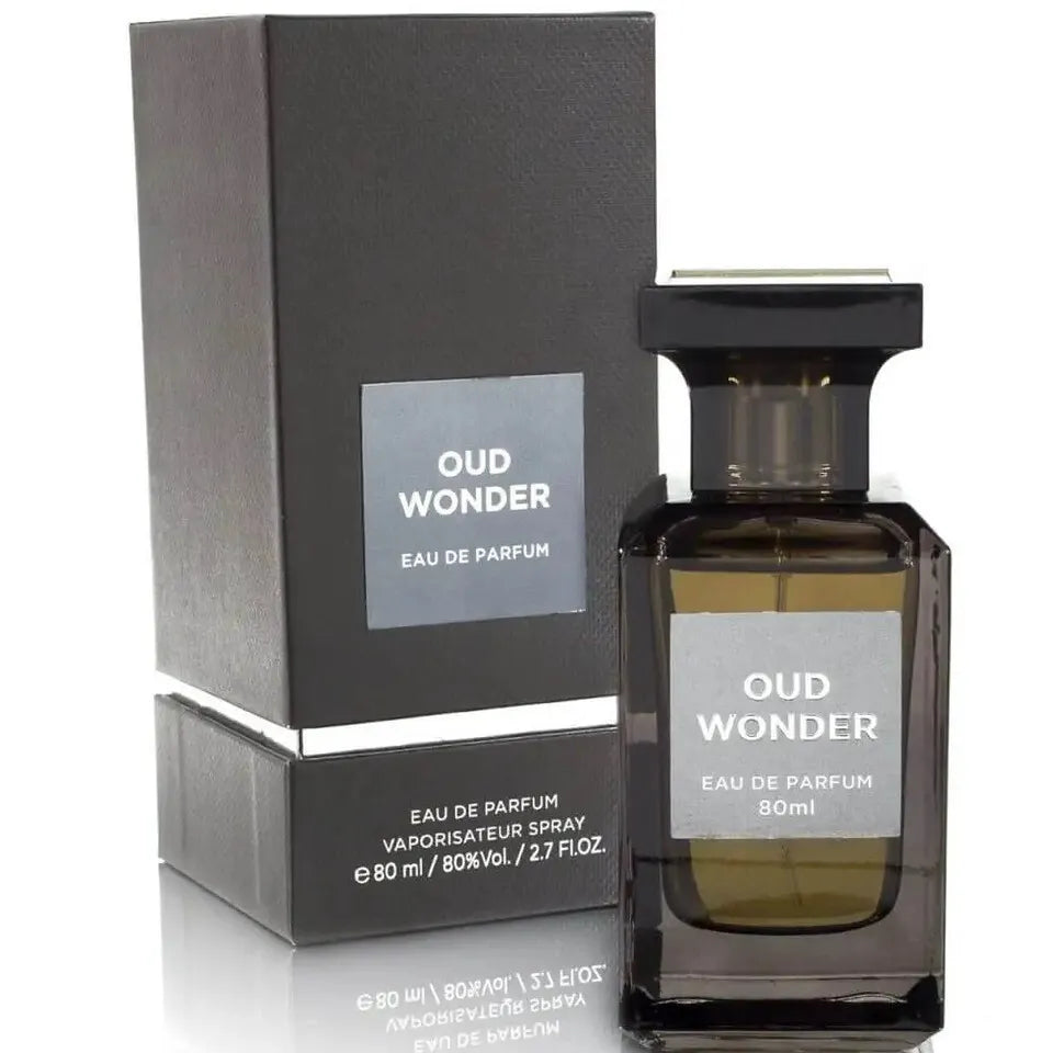 OUD WONDER 80ML - FRAGRANCE WORLD - DOZEN (12 Pieces)