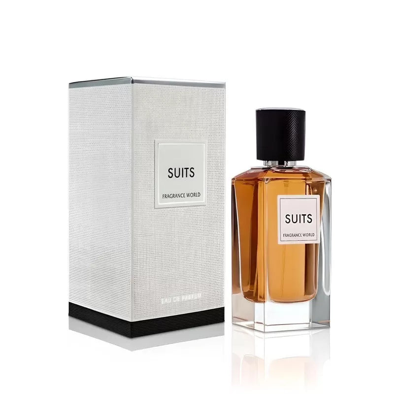 SUITS 100ML - FRAGRANCE WORLD - DOZEN (12 Pieces)