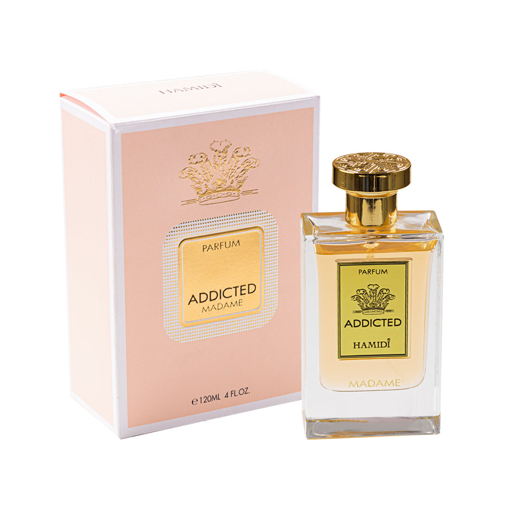 ADDICTED PERFUME 120ML COLLECTION BY HAMIDI -DOZEN (12 pieces)